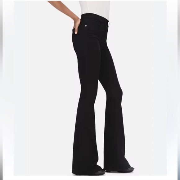 Frame black Le High Super Flare size 26 worn twice - Picture 1 of 14